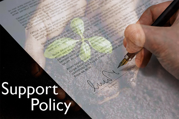 support policy